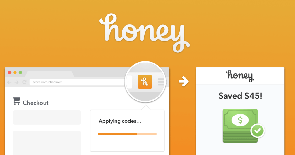 Honey Chrome Extension as a banner